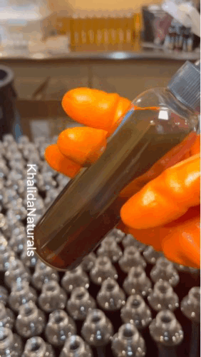Rosemary + Cayenne Pepper Hair & Beard Growth Oil KhalidaNaturals
