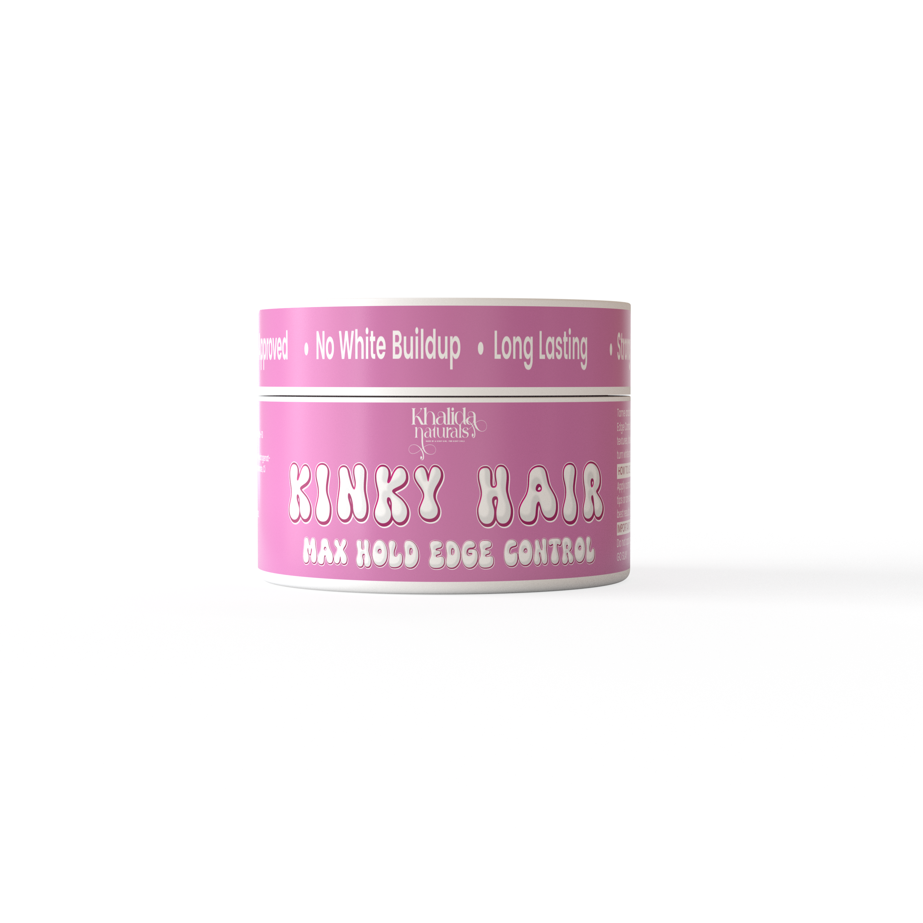 KINKY HAIR- Max Hold Edge Control KhalidaNaturals