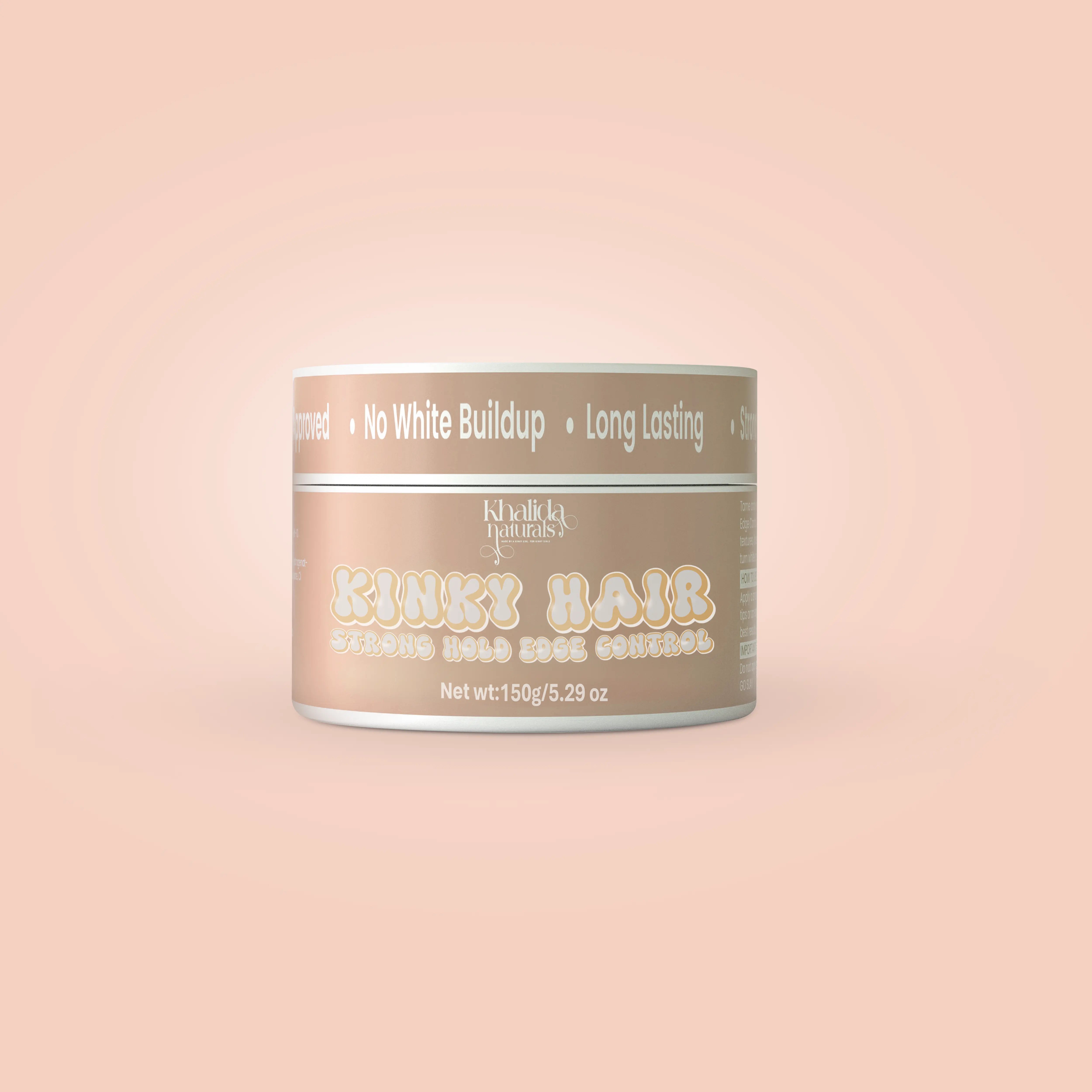 Kinky Hair- Strong Hold Edge Control KhalidaNaturals