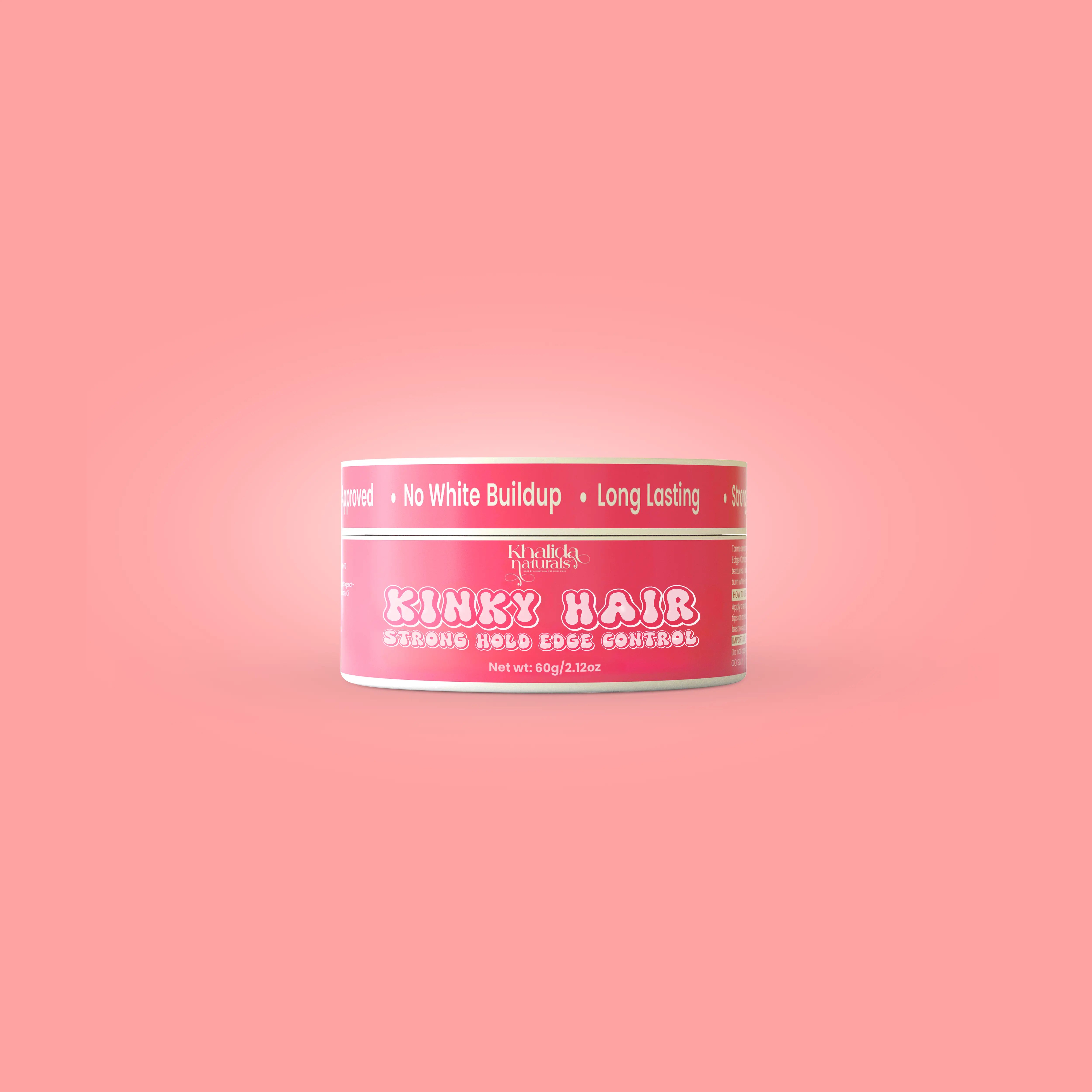 Kinky Hair- Strong Hold Edge Control KhalidaNaturals