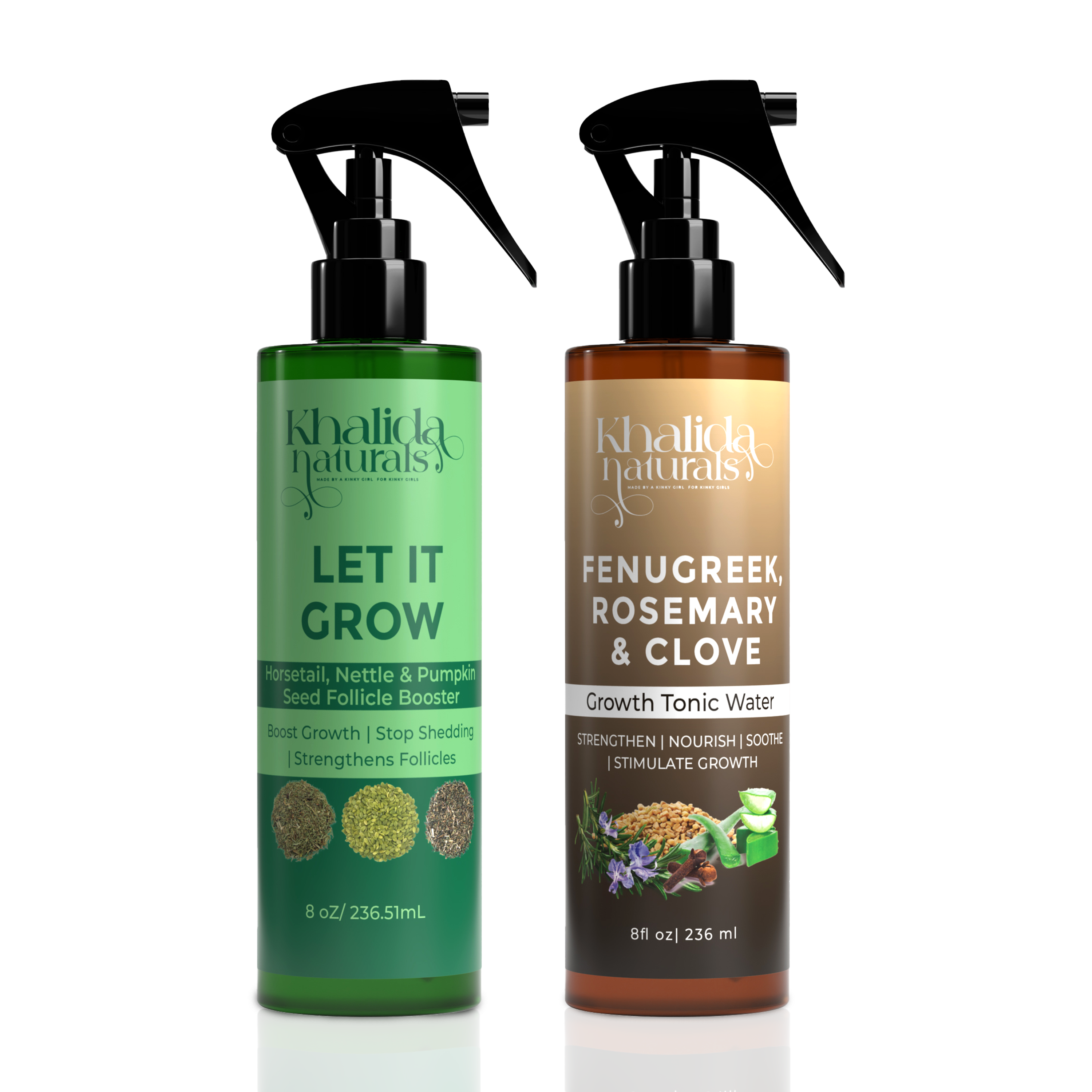 Follicles Fixed Duo Spray ( Locks & Braids) KhalidaNaturals