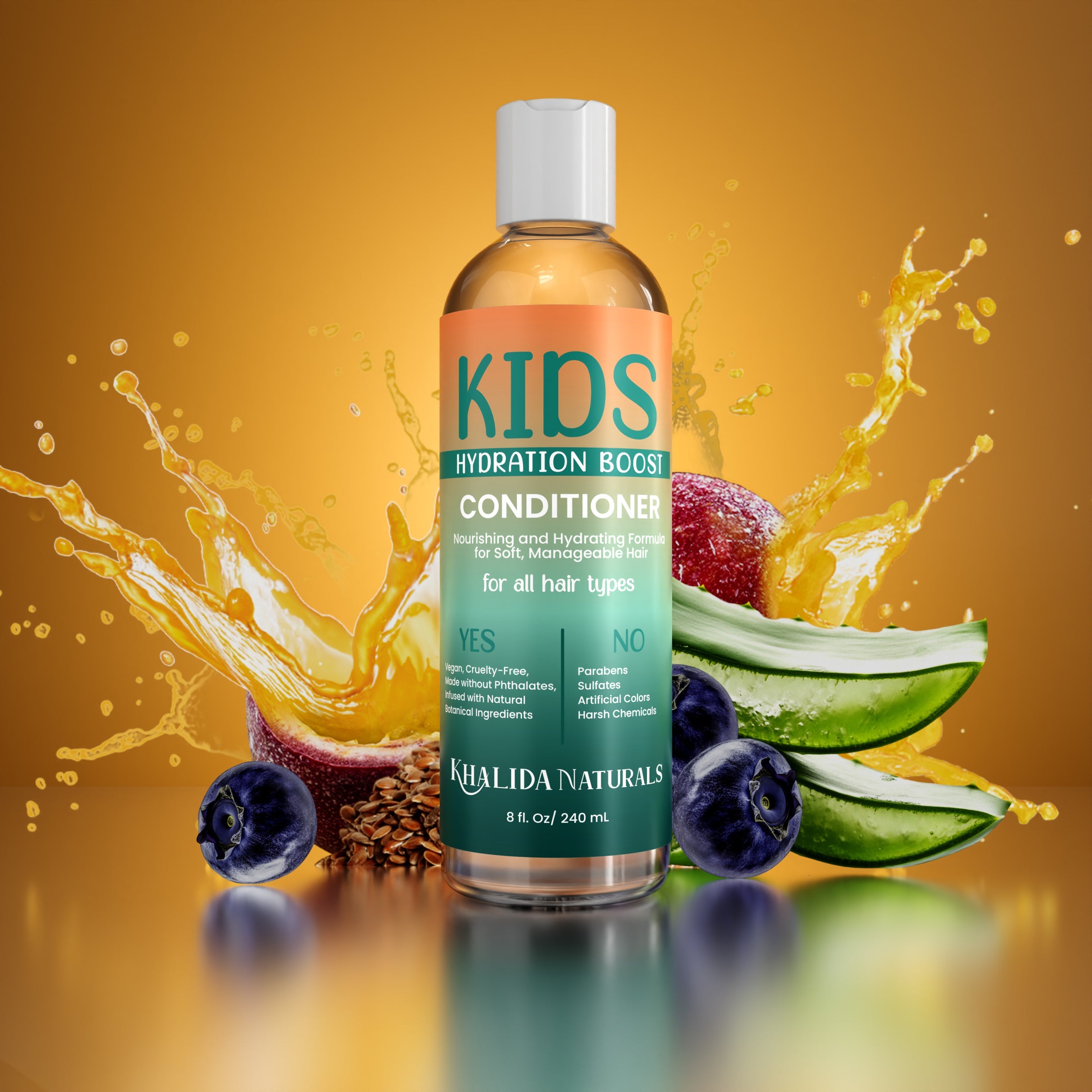 Kids’ Hydration Boost Conditioner KhalidaNaturals