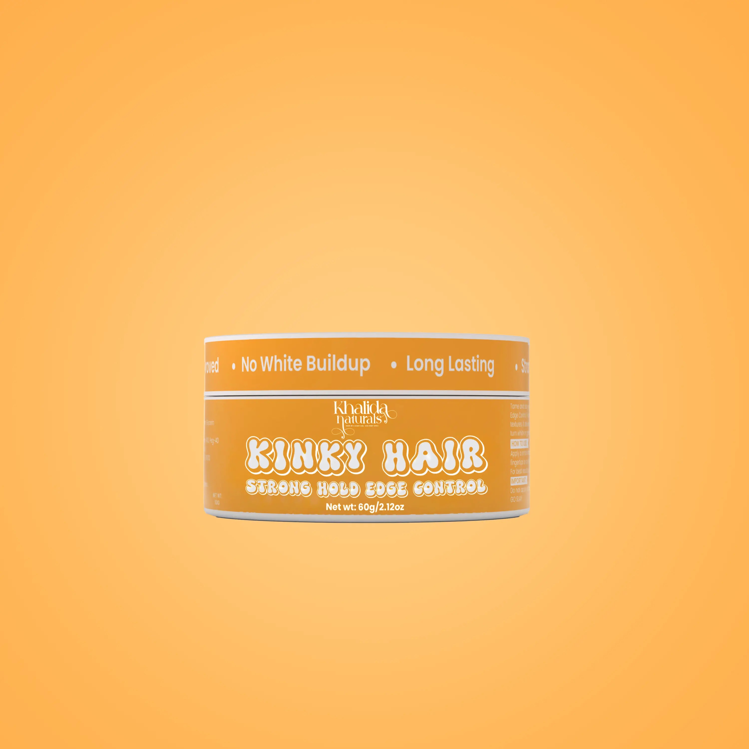 Kinky Hair- Strong Hold Edge Control KhalidaNaturals