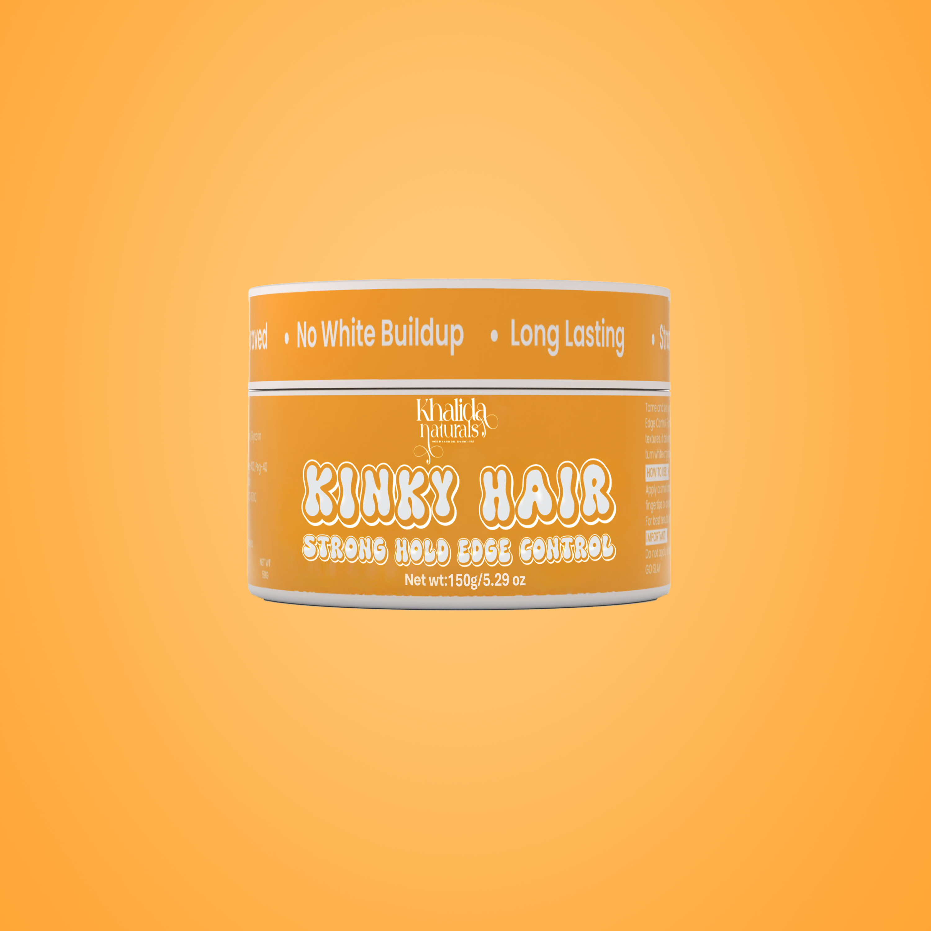 Kinky Hair- Strong Hold Edge Control