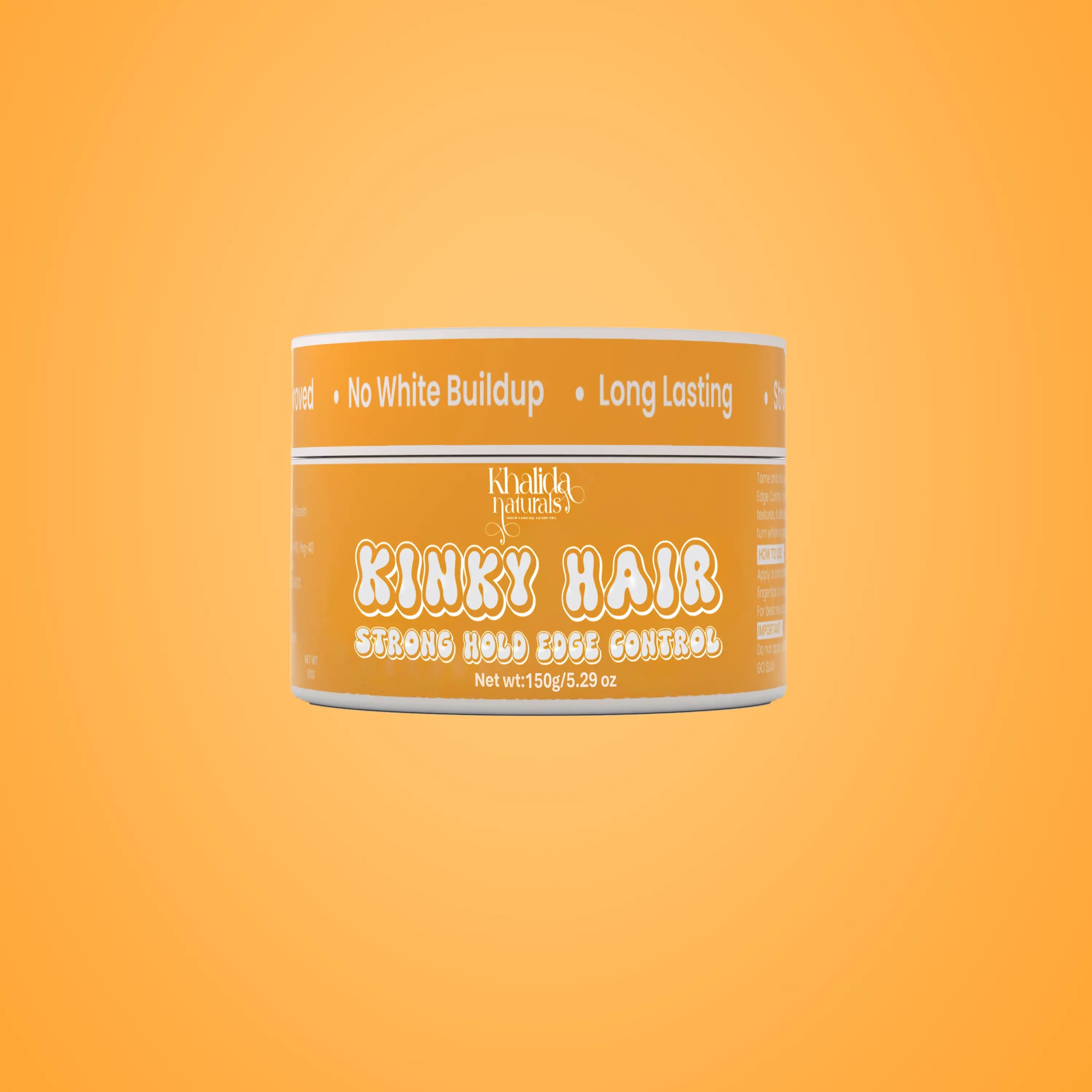 Kinky Hair- Strong Hold Edge Control KhalidaNaturals