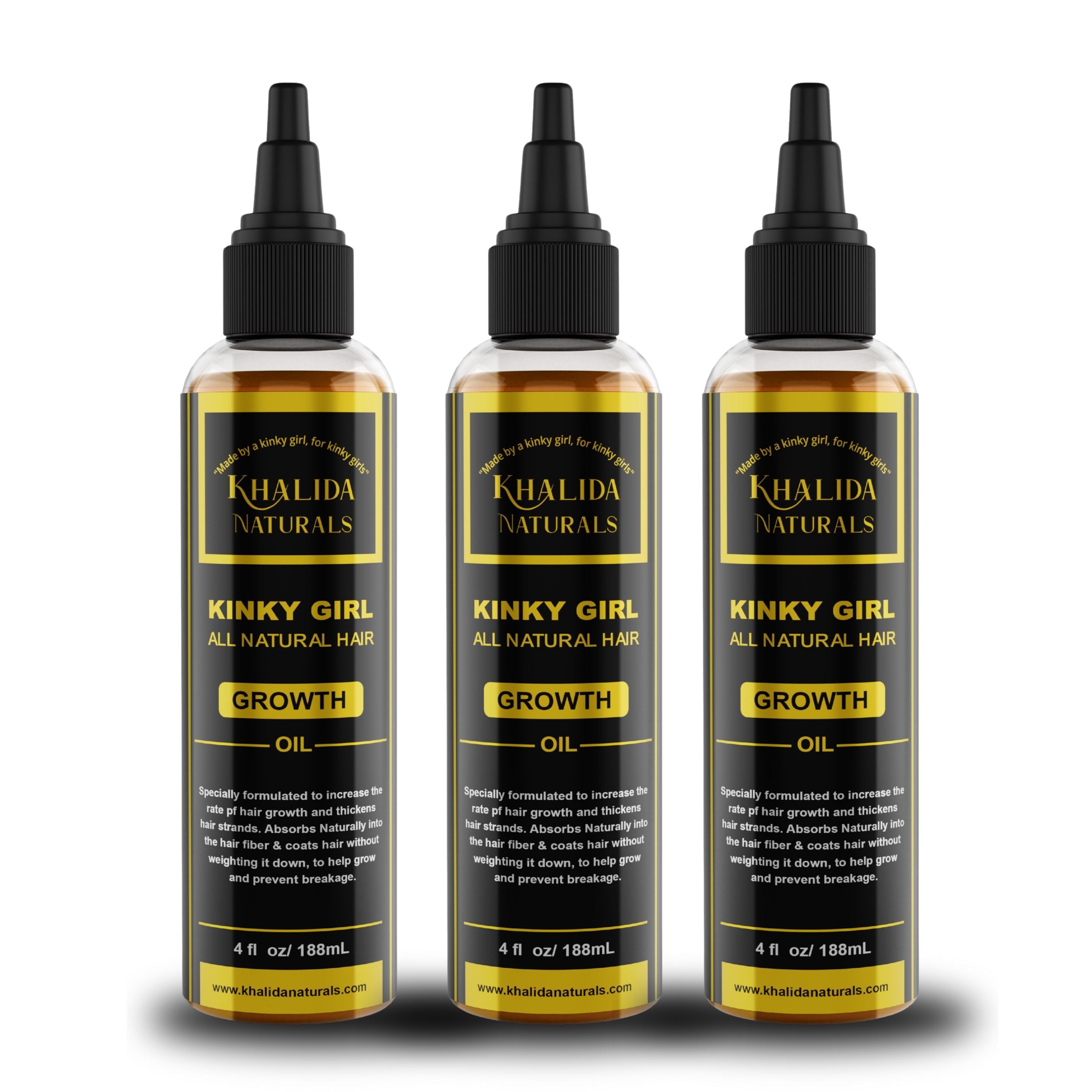 Kinky Hair Growth Oil(West African Batana Oil) KhalidaNaturals