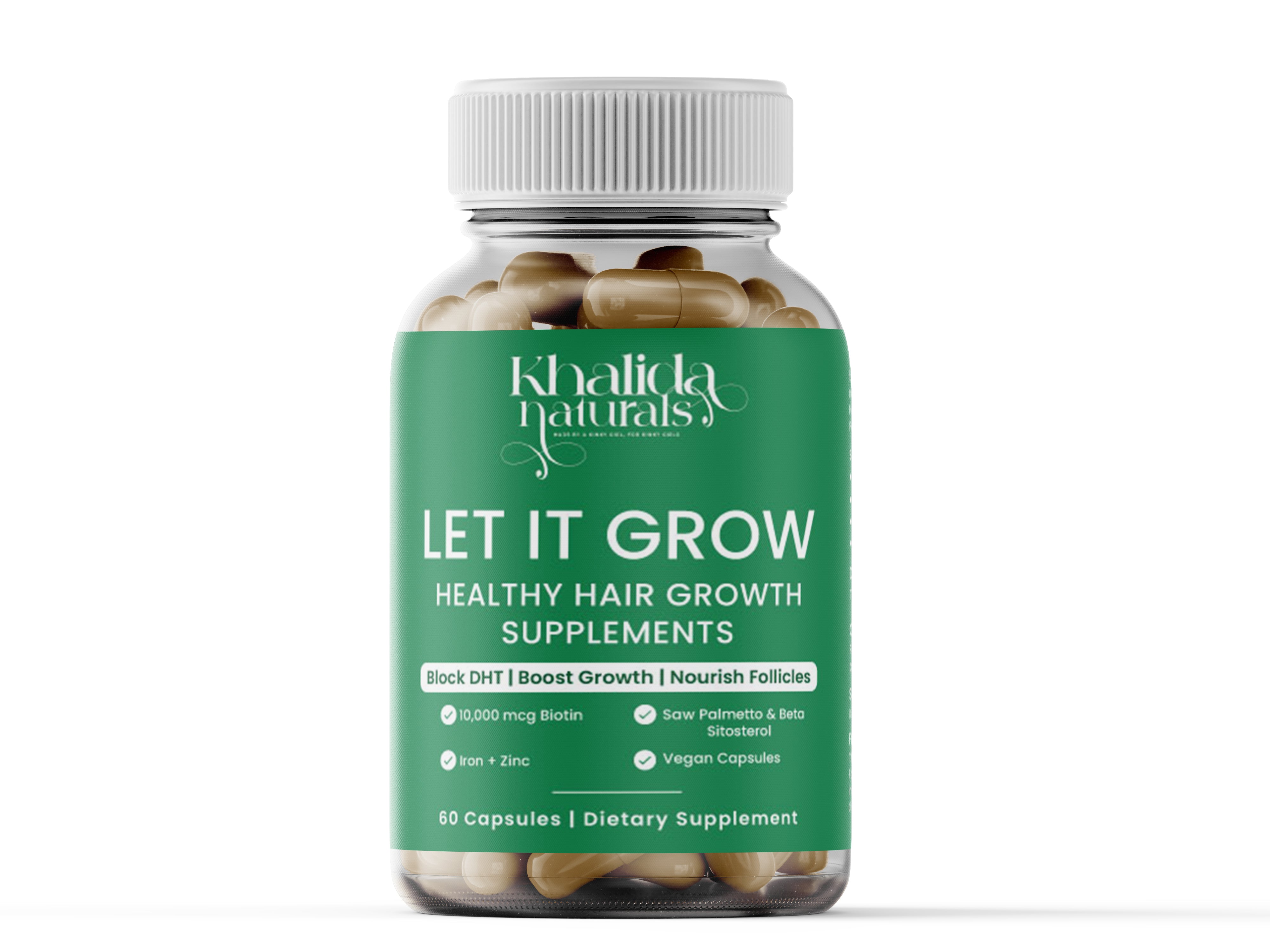 LET IT GROW- Healthy Hair Growth Supplements
