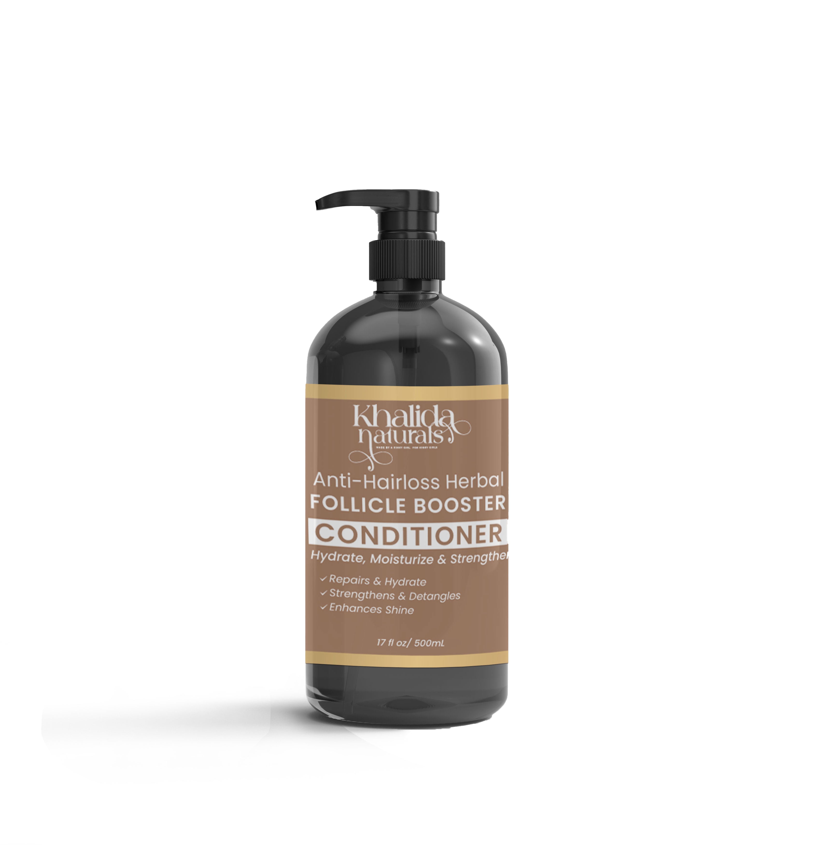 Anti Hair Loss Herbal Follicles Booster Conditioner KhalidaNaturals