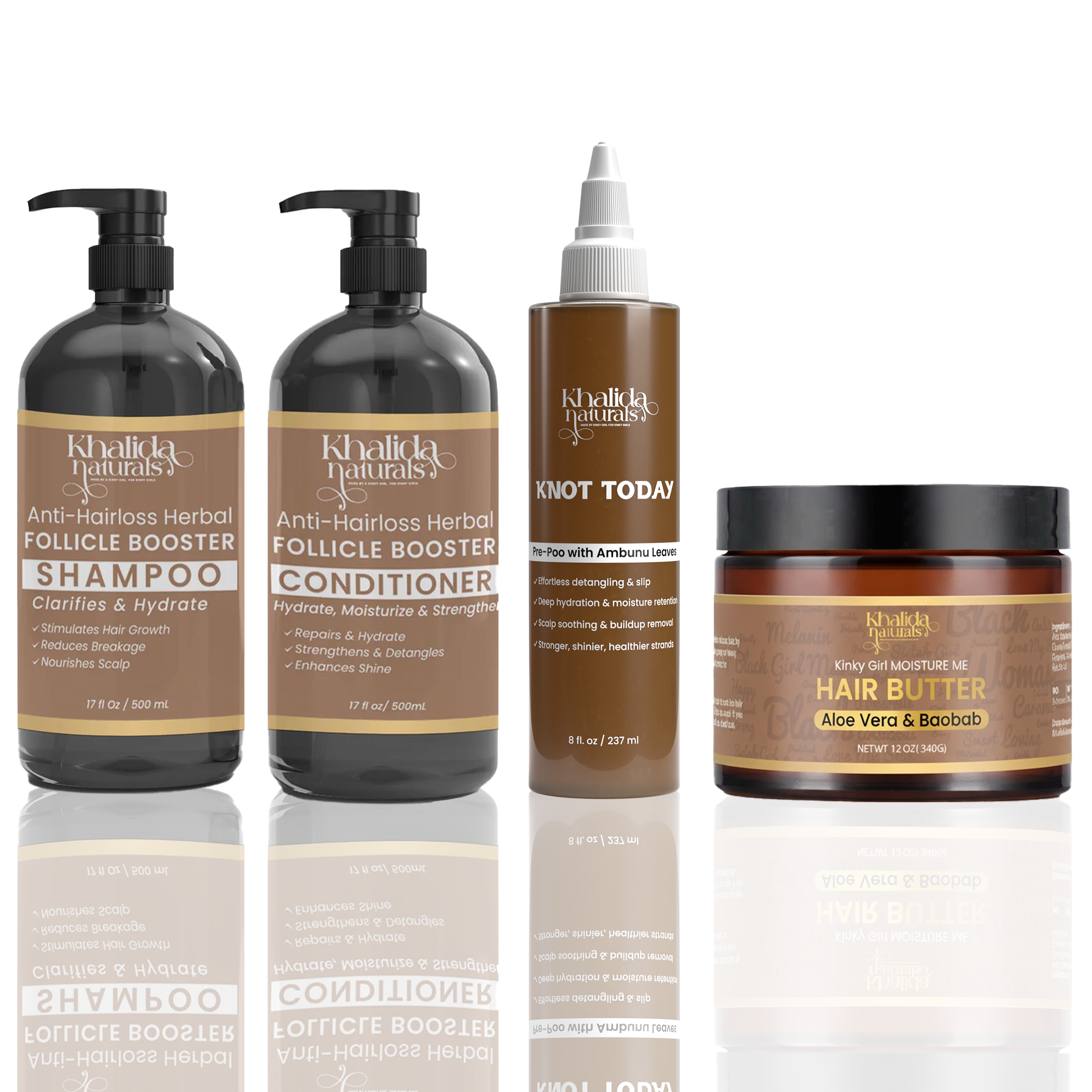 Wash Day Essentials KhalidaNaturals