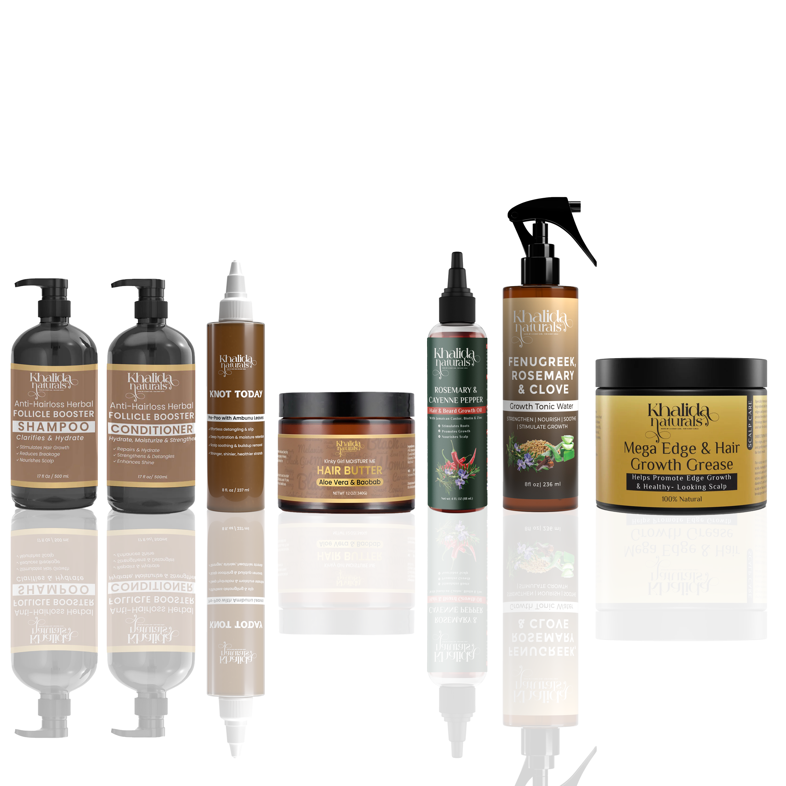 Mommy & Me Growth + Care Bundle KhalidaNaturals