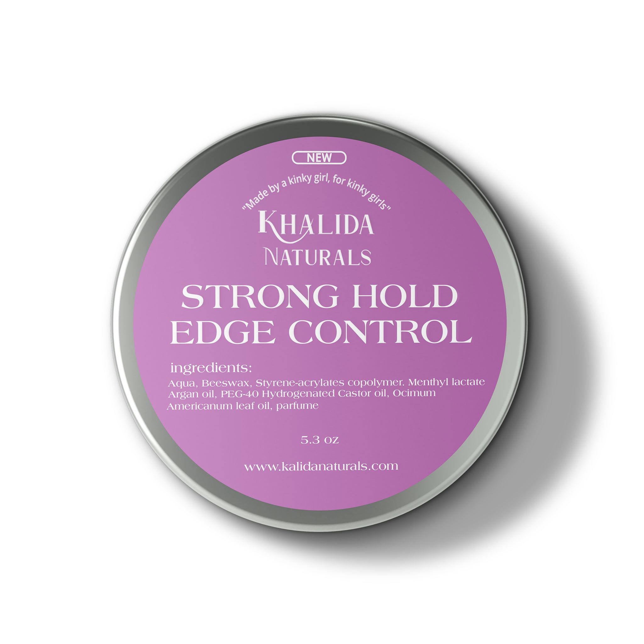 Strong Hold Edge Control(*4C & Relaxed) KhalidaNaturals