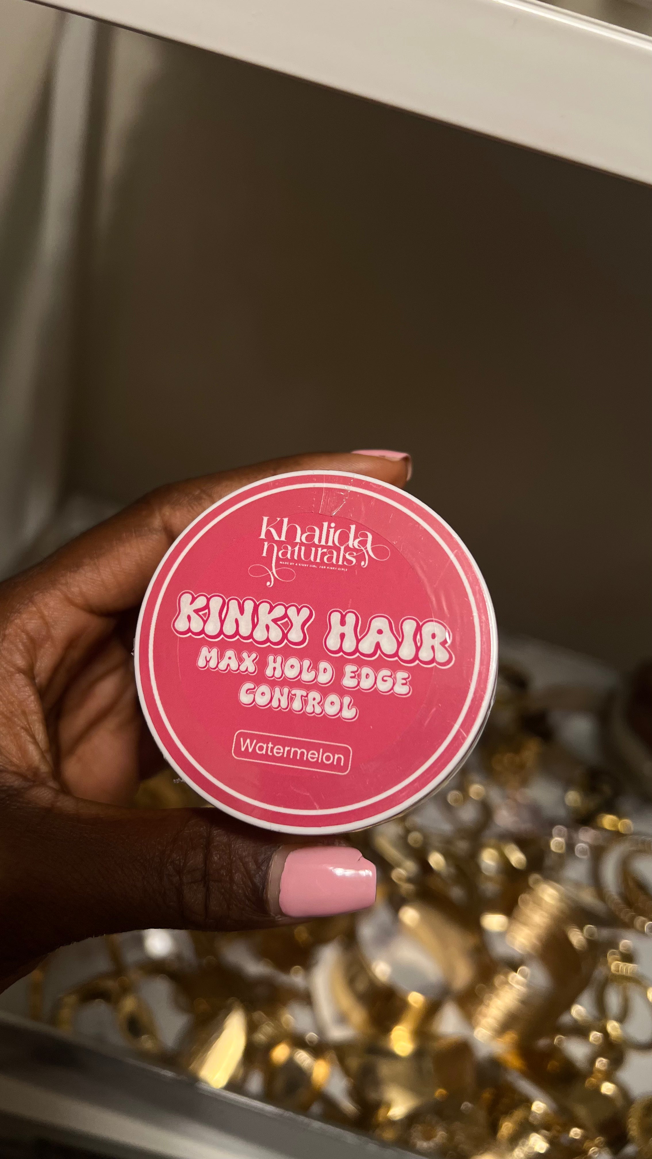 KINKY HAIR- Edge Control- Travel Size KhalidaNaturals