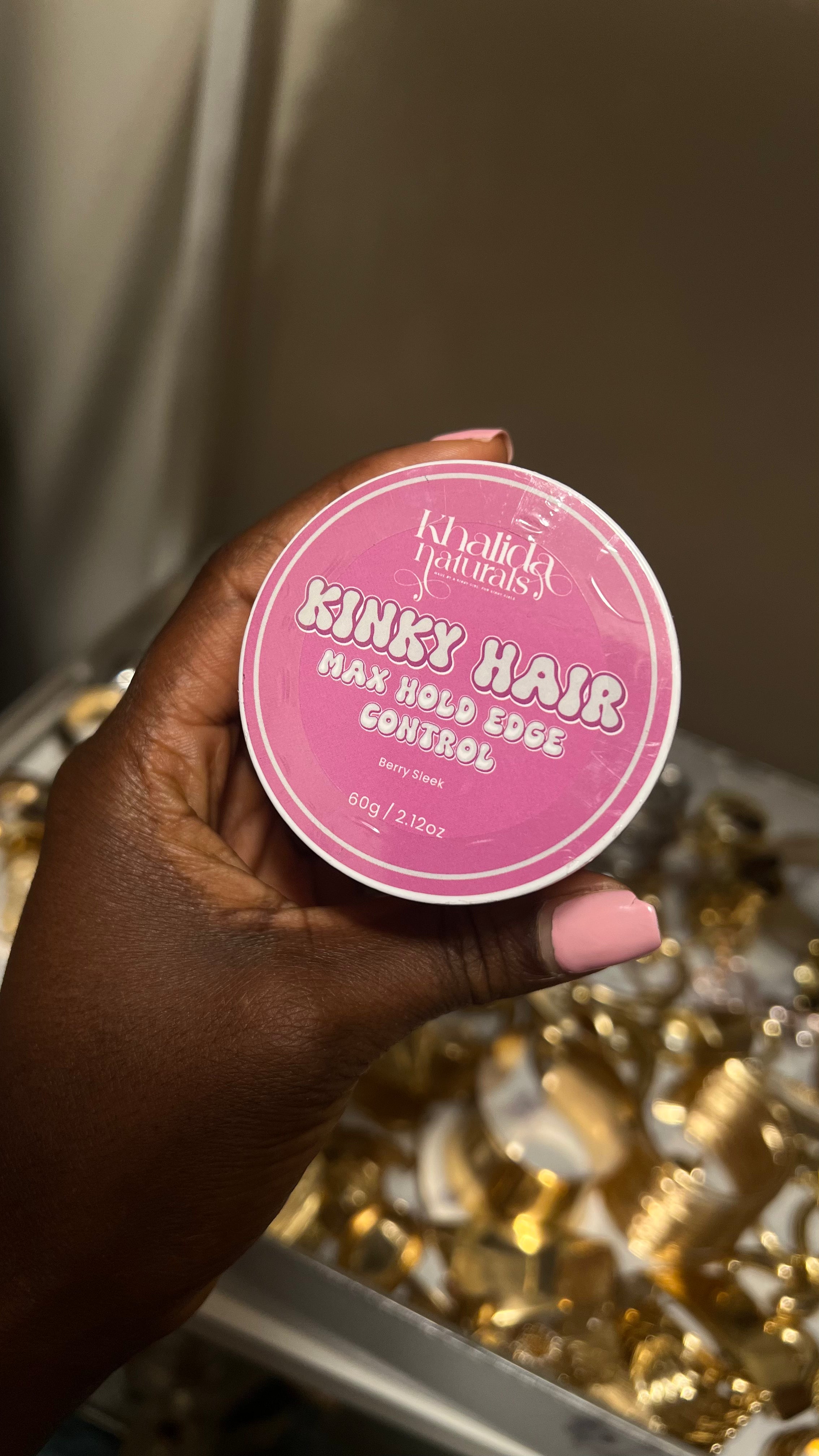 KINKY HAIR- Edge Control- Travel Size KhalidaNaturals