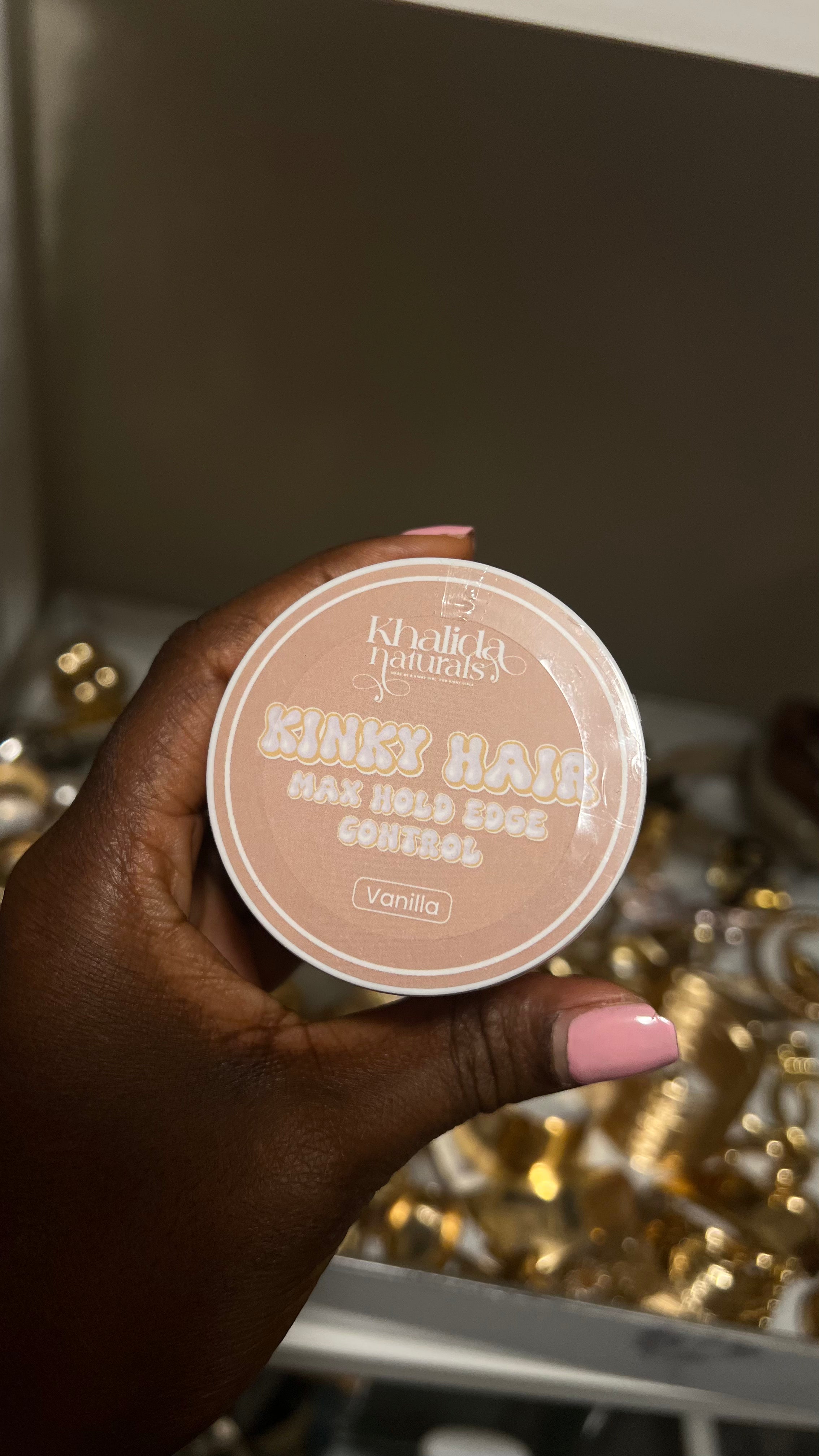 KINKY HAIR- Edge Control- Travel Size KhalidaNaturals