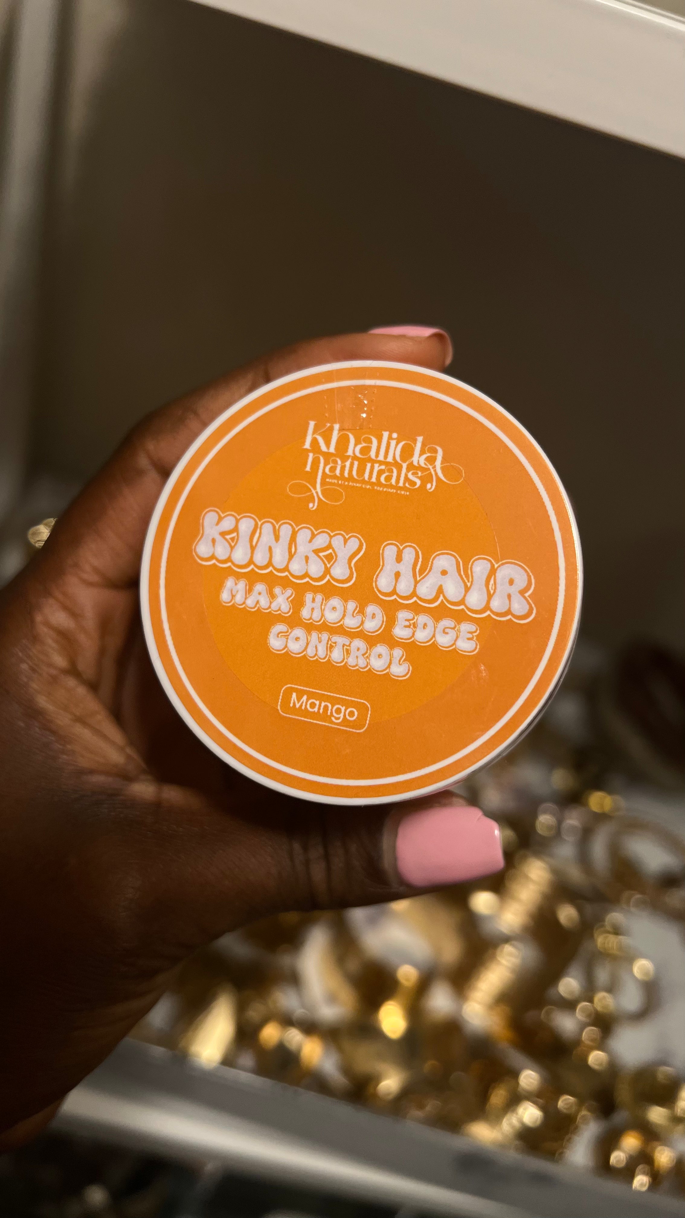 KINKY HAIR- Edge Control- Travel Size KhalidaNaturals