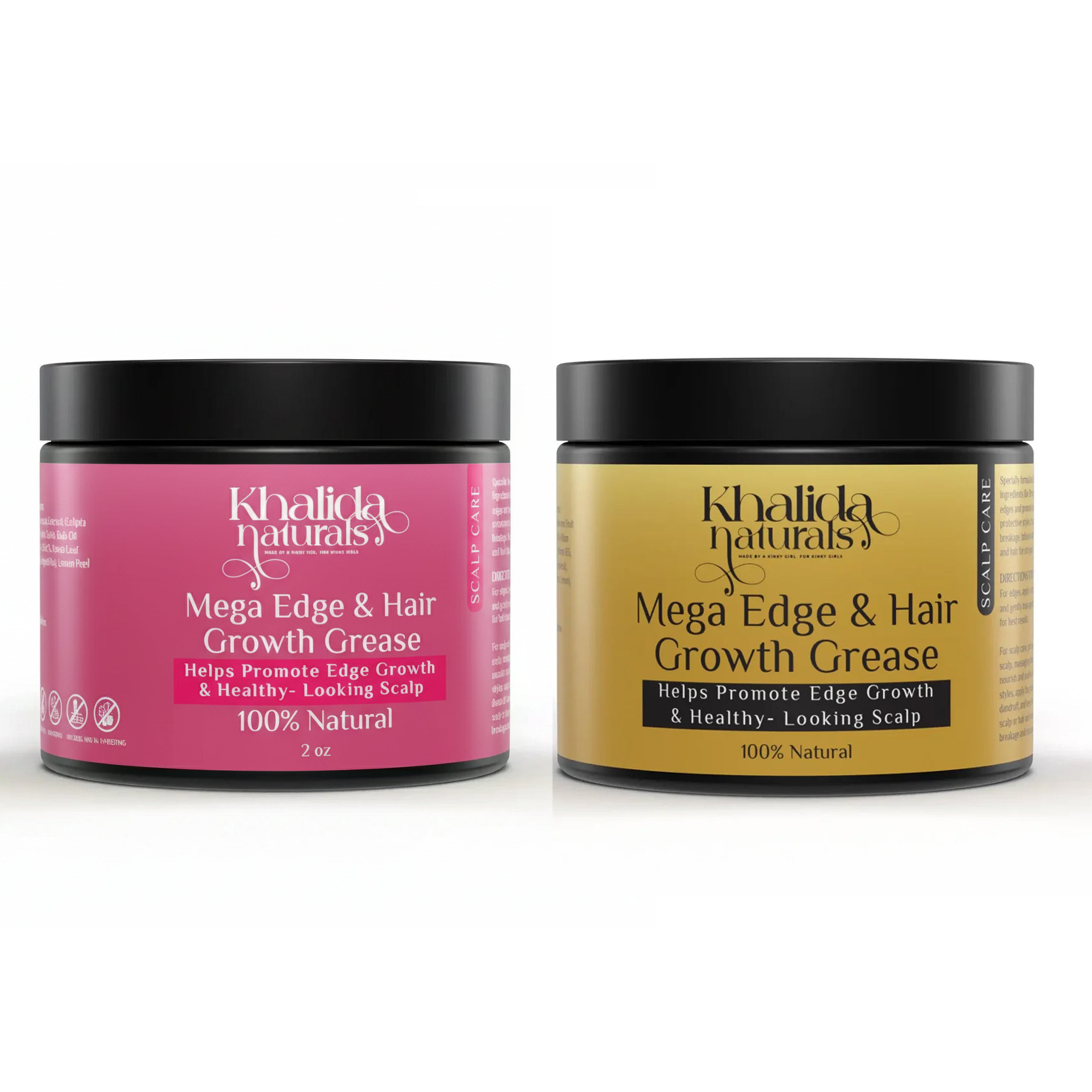 Mega Edge & Hair Growth Grease KhalidaNaturals