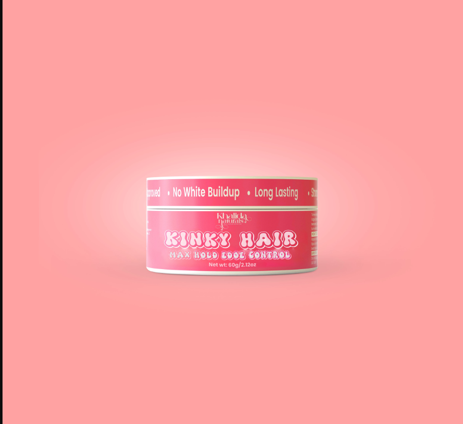 KINKY HAIR- Max Hold Edge Control KhalidaNaturals