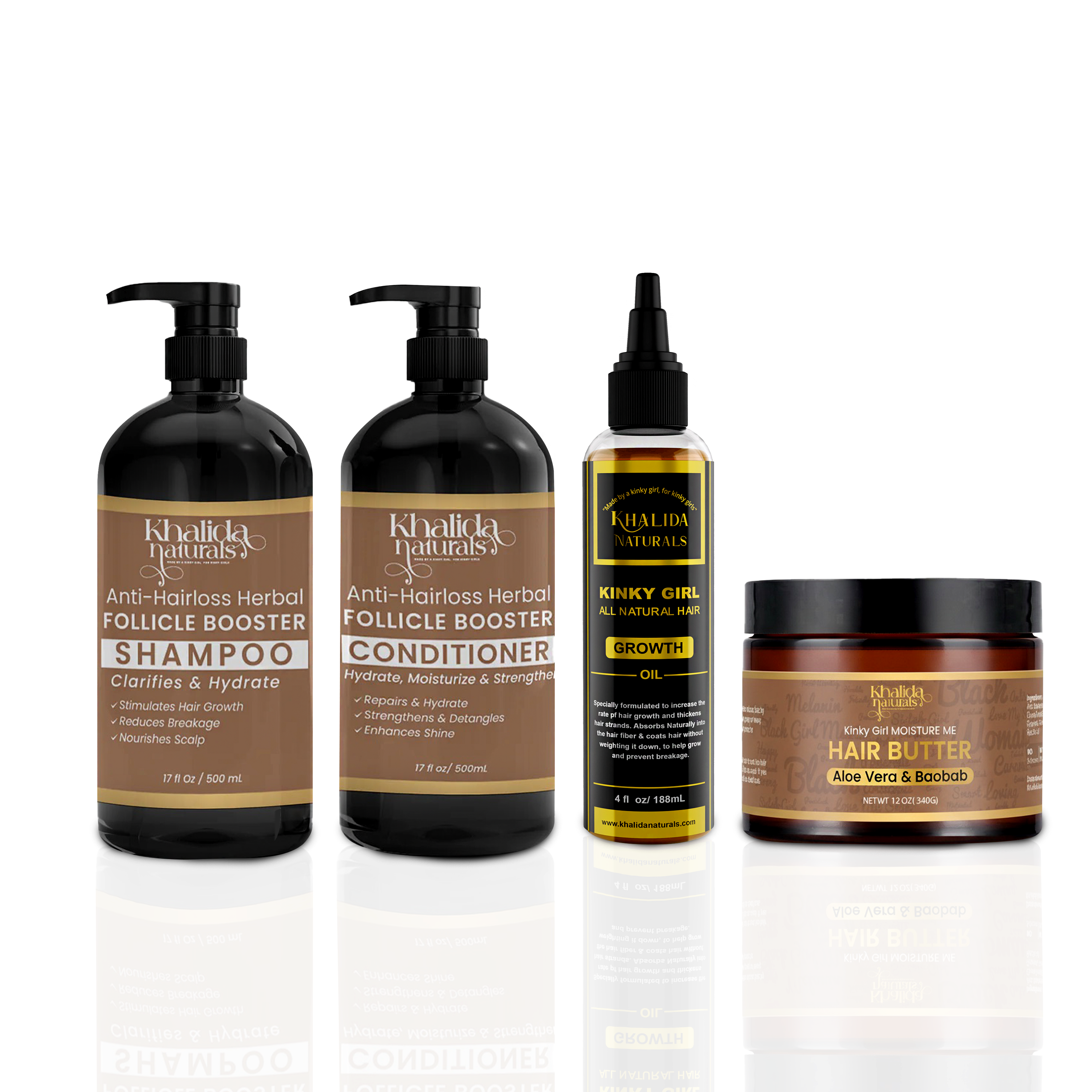4 Steps to Love Your Hair Again KhalidaNaturals