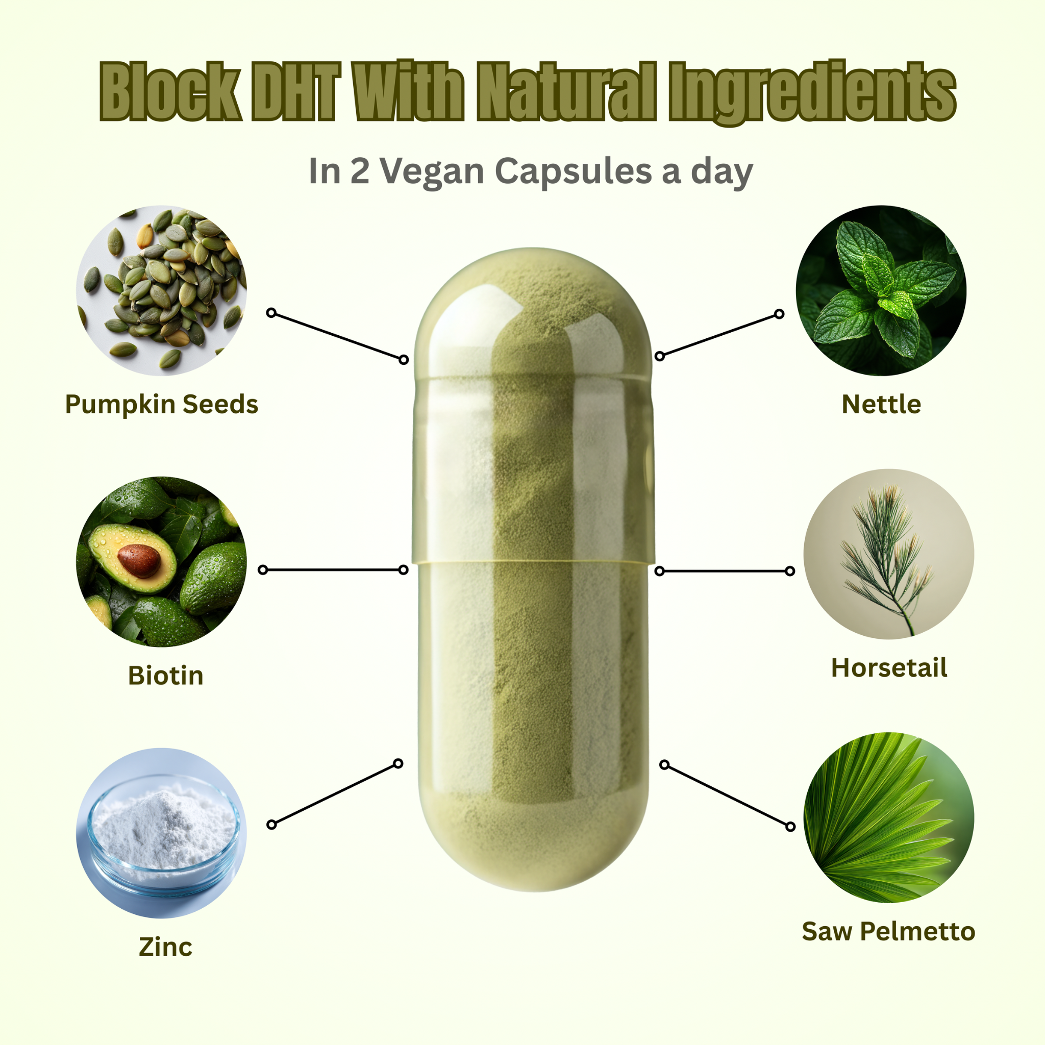LET IT GROW- Healthy Hair Growth Supplements KhalidaNaturals